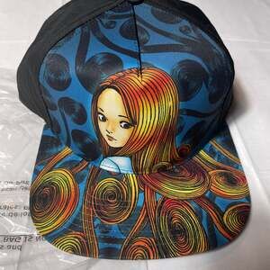 Junji Ito Uzumaki Medusa Curls Flatbill Hat